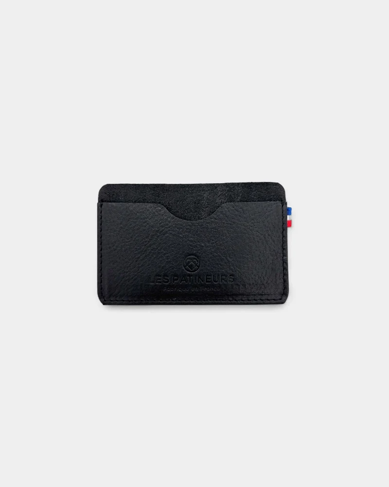 Tarjetero de piel personalizable
