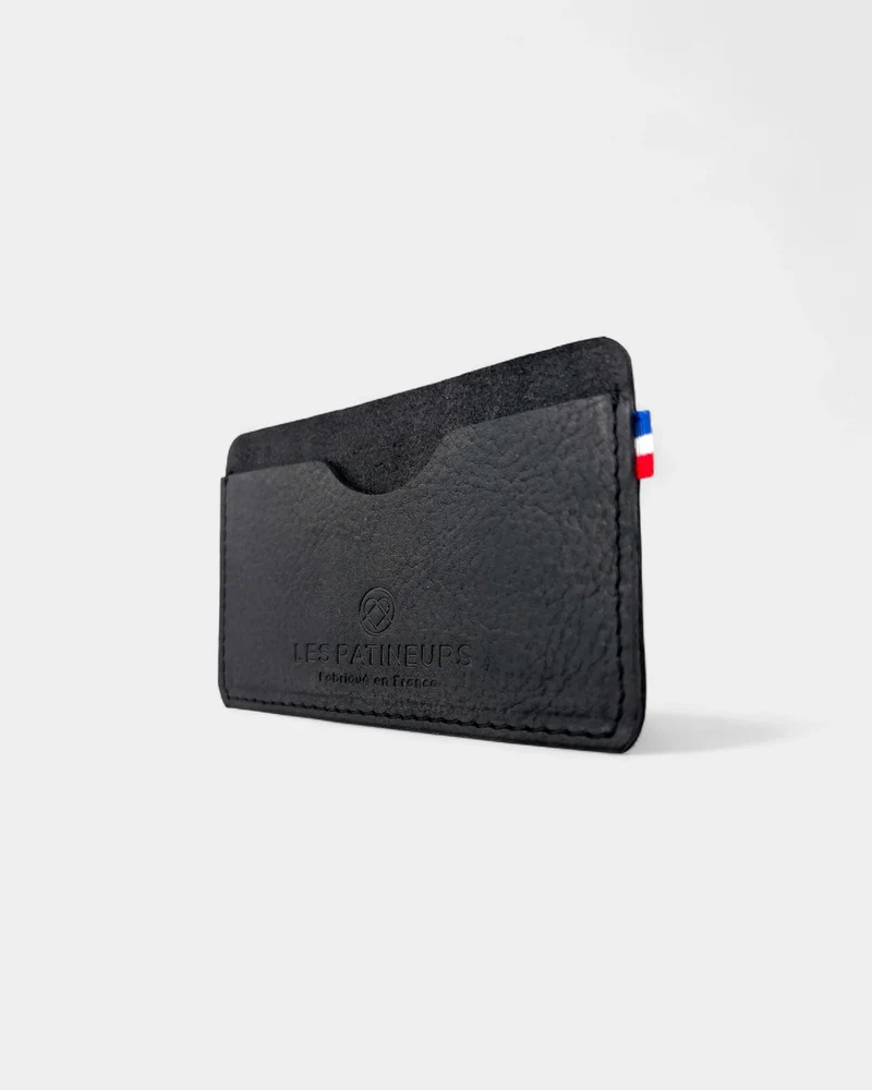 Tarjetero de piel personalizable