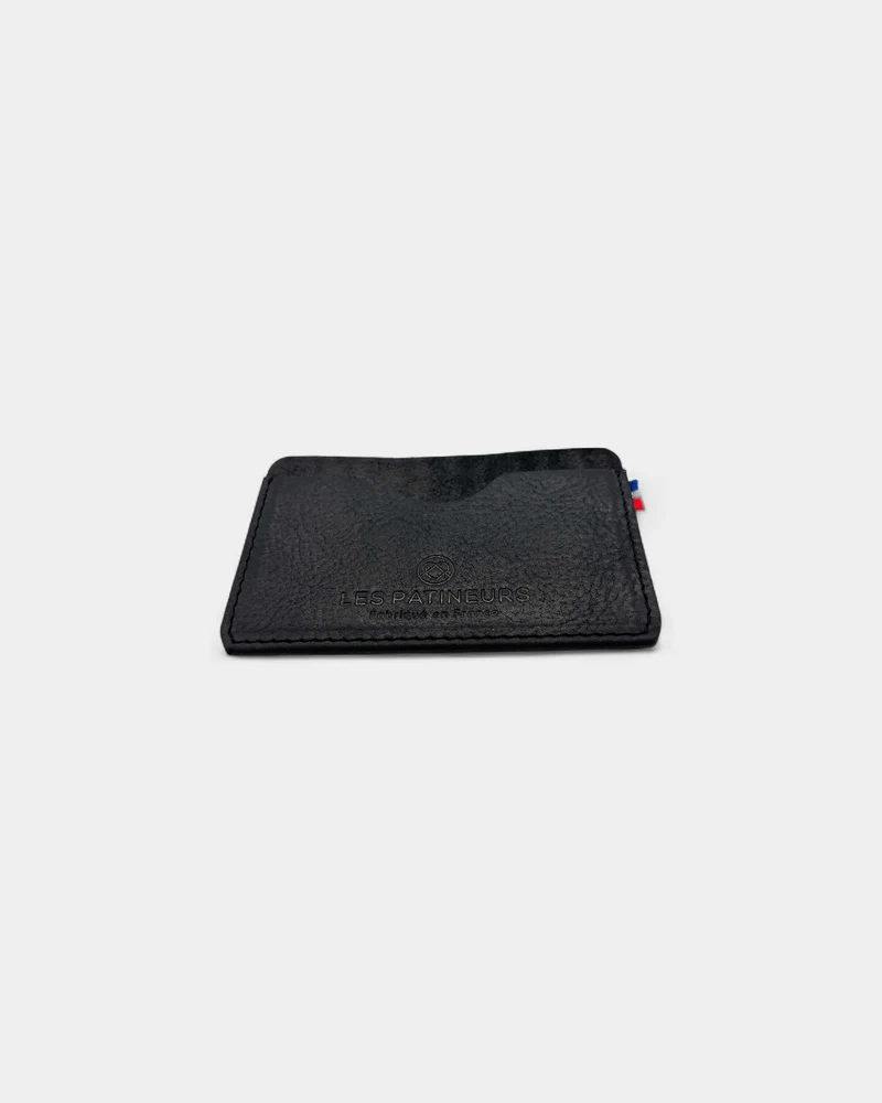 Tarjetero de piel personalizable