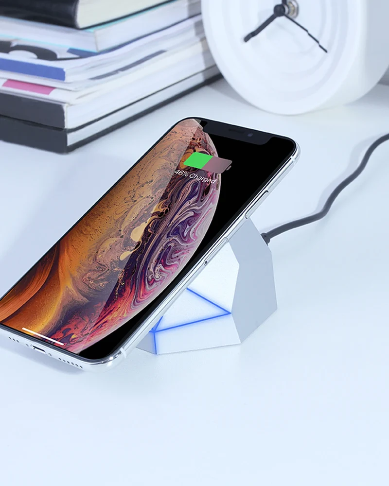 Cargador inalámbrico carga rápida 10W para personalizar