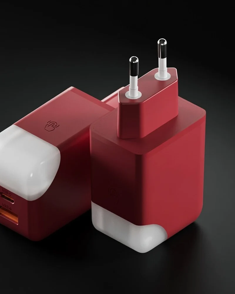 Adaptador cargador USB C USB A 65W para personalizar
