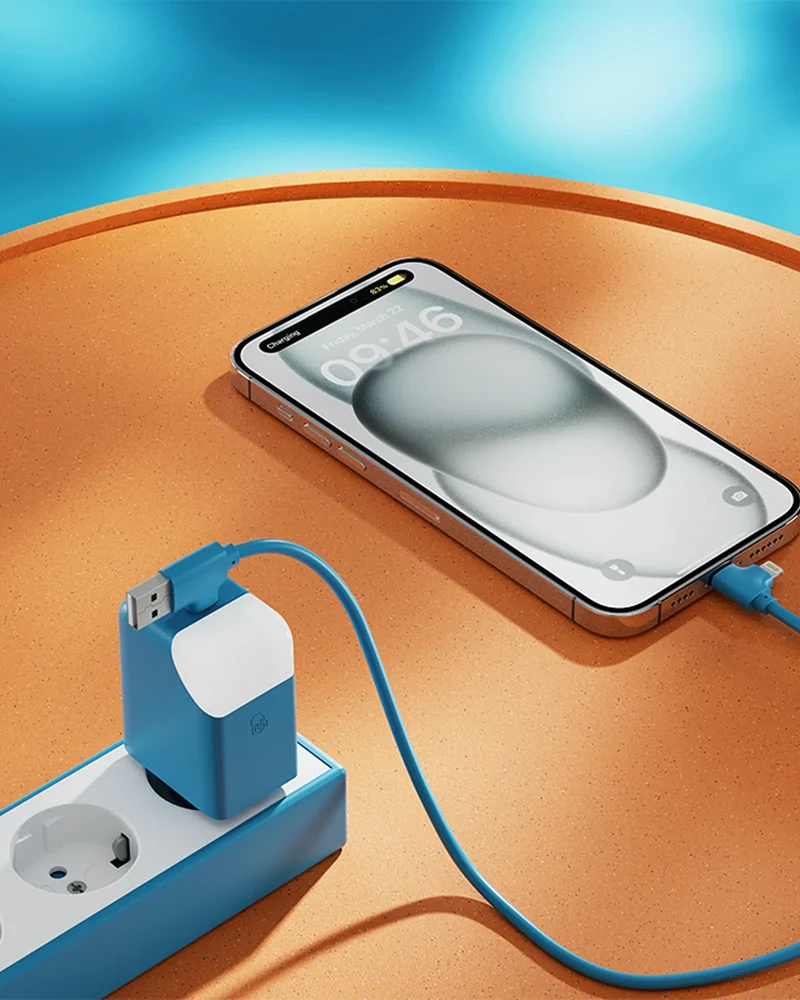 Adaptador cargador USB C USB A 65W para personalizar