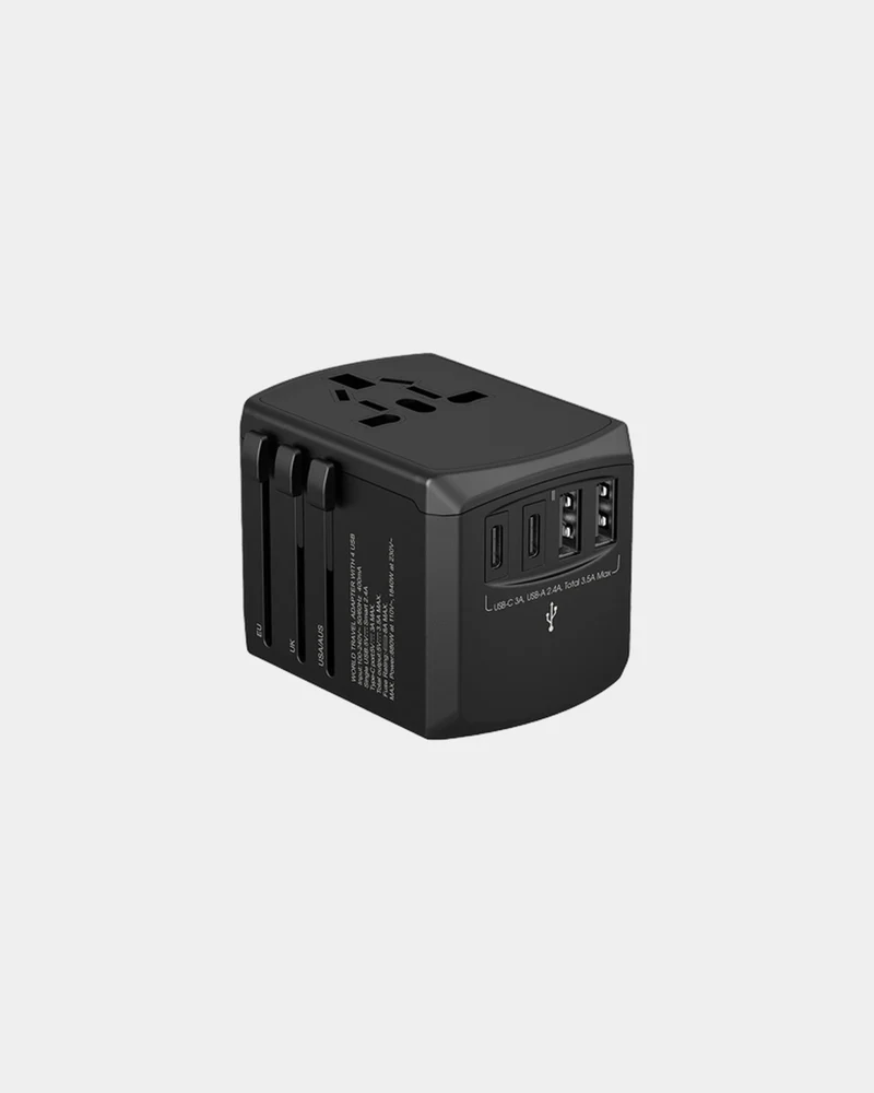 Adaptador de viaje universal Tripper para personalizar