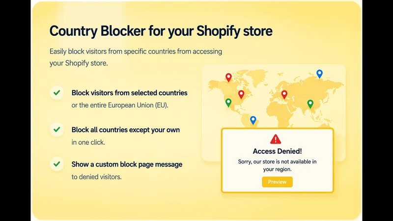 Geoshield ‑ Country blocker