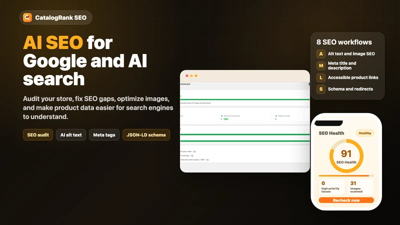 CatalogRank SEO