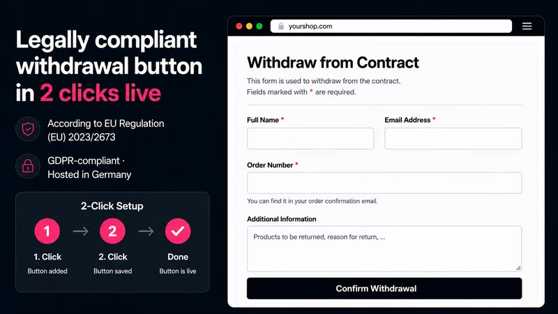EU Withdrawal Button