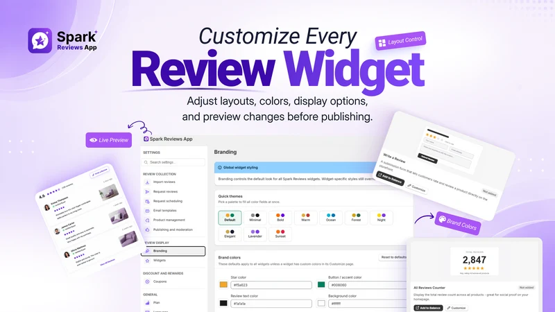 Spark Reviews App
