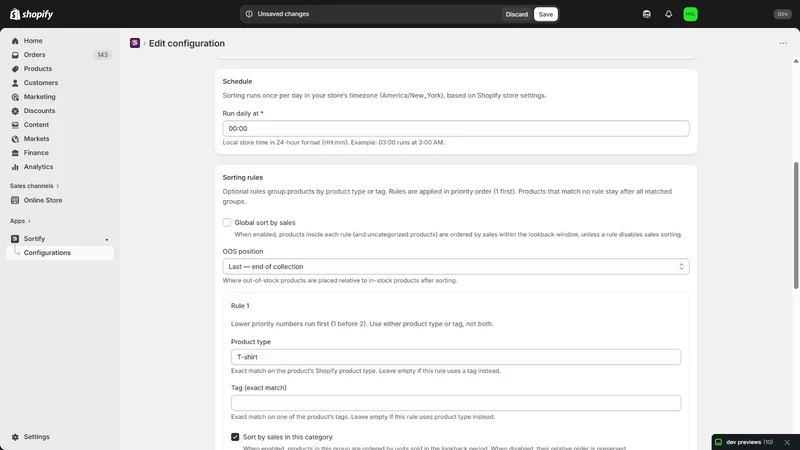 Sortify: Collection Sorting
