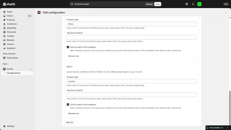 Sortify: Collection Sorting