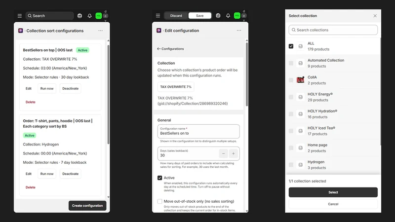 Sortify: Collection Sorting