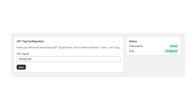 Bing UET Conversion Tracking
