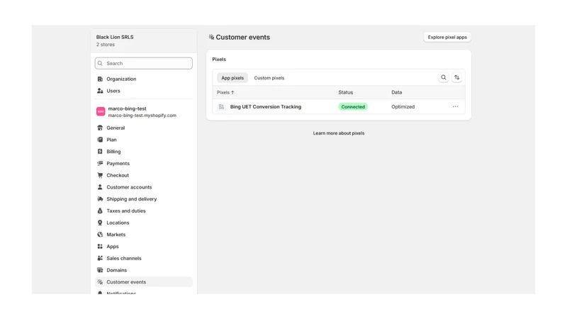 Bing UET Conversion Tracking