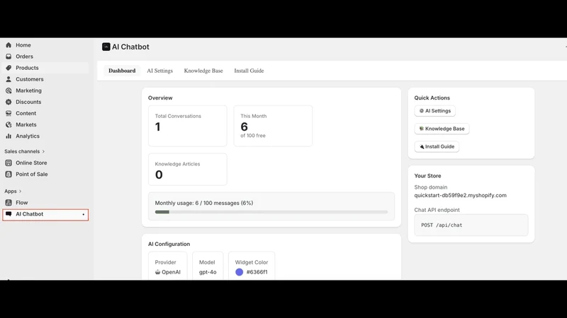 PoetAI ‑ AI Knowledge Chatbot