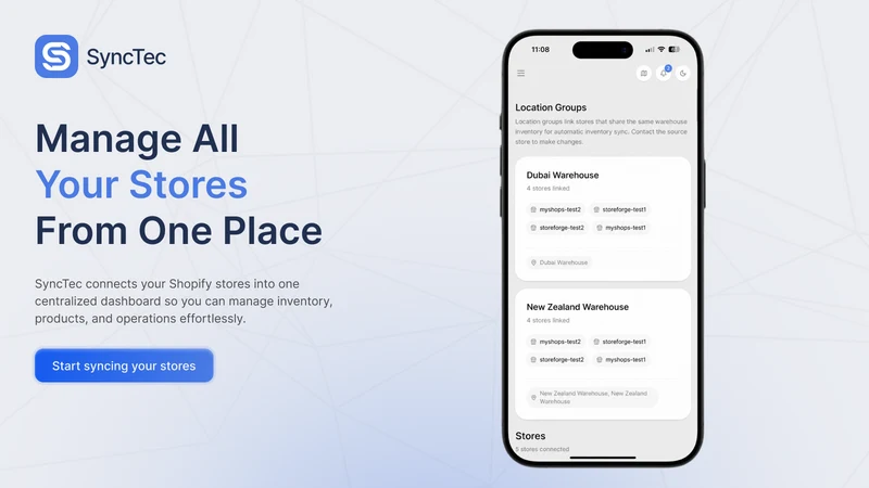 SyncTec | Multi‑Store Sync