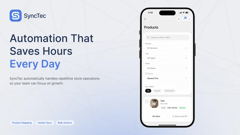 SyncTec | Multi‑Store Sync