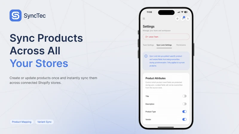 SyncTec | Multi‑Store Sync