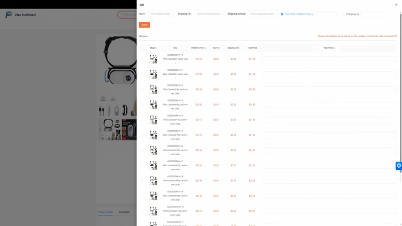 Flexfulfillment