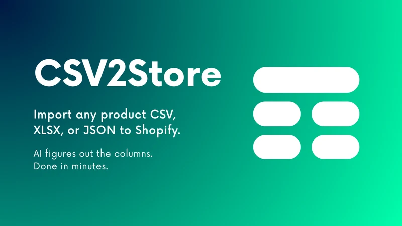 CSV2Store
