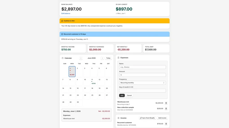 Cash View Budgeting App