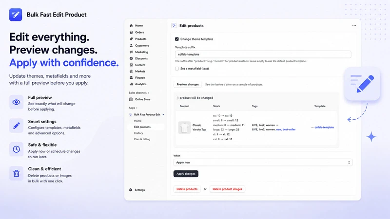 WWA Bulk Product Editor