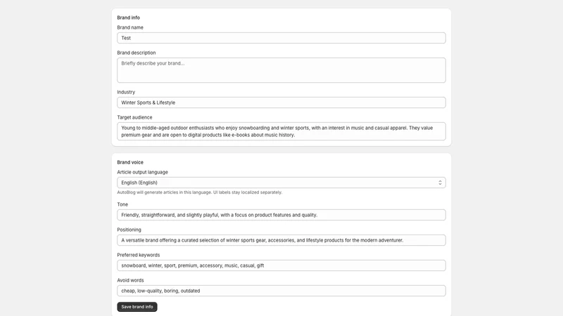 AutoBlog: AI SEO Blog Agent