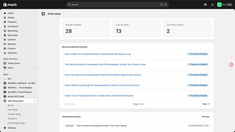 AutoBlog: AI SEO Blog Agent