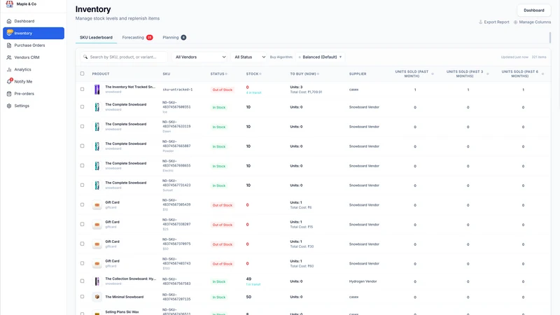 Stockpilot ‑ Inventory Ops