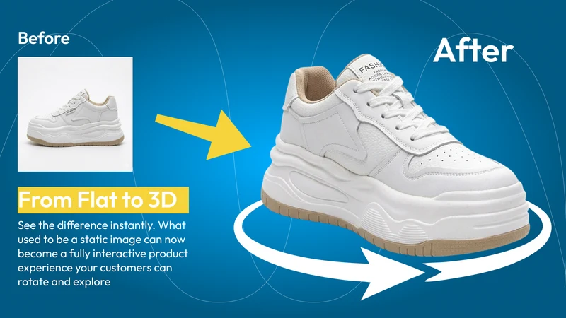 ProductSpin AI – 360º Showcase