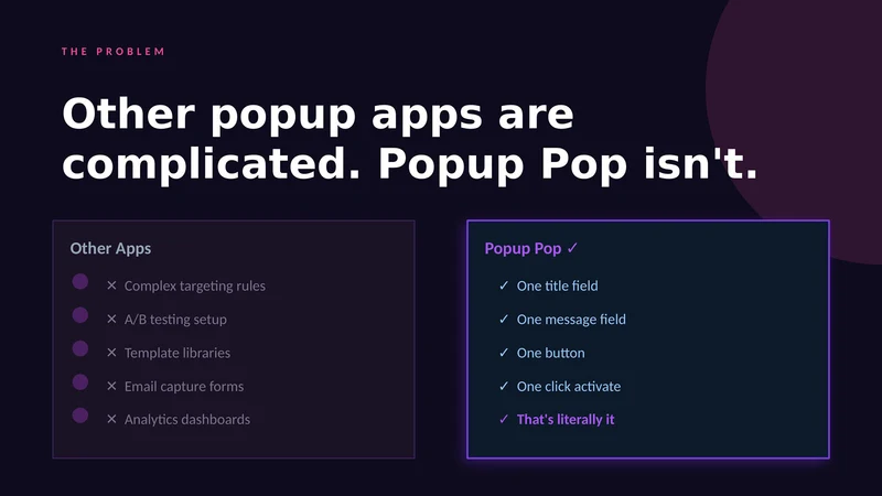 Popup Pop