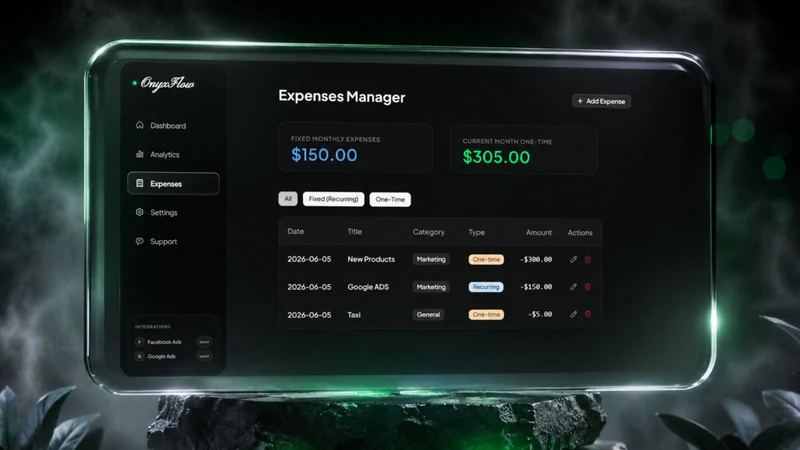 OnyxFlow:Net Profit Calculator
