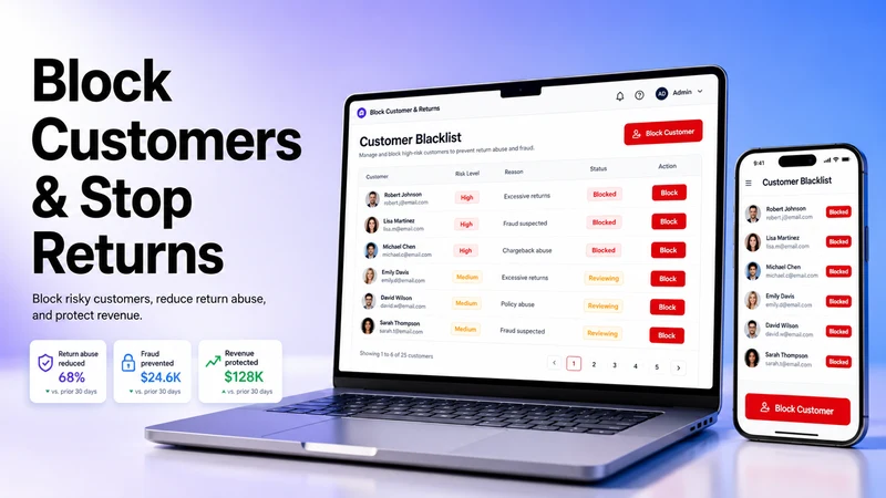 HD : Block Customer & Returns