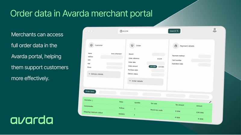 Avarda Extension