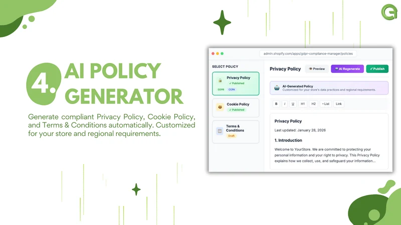 AI GDPR Compliance Manager