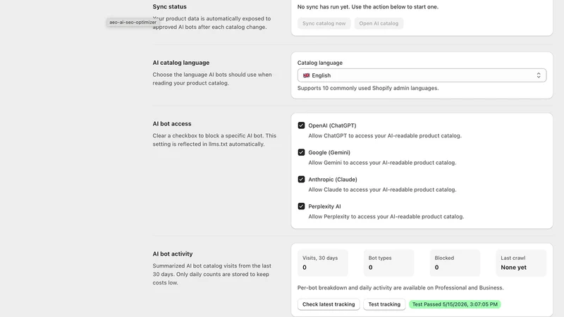 AEO AI SEO Optimizer