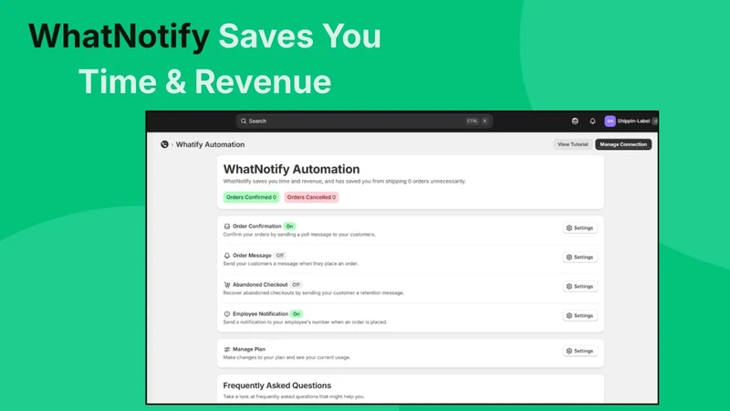 WhatNotify Automation