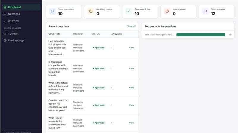 Querio ‑ Product Q&A