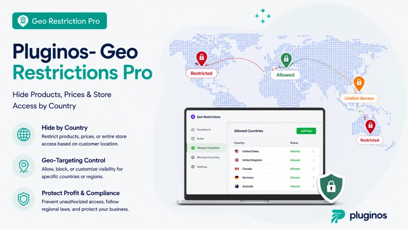 Pluginos Geo Restrictions