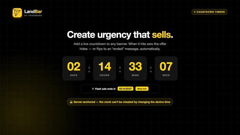 TM LandBar ‑ Pages & Banners