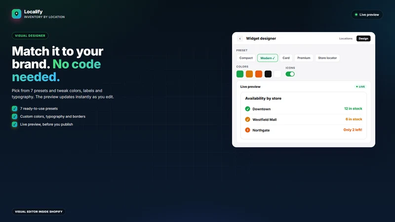 Localify: Store Stock