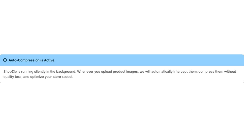 ShopZip ‑ Image Optimizer