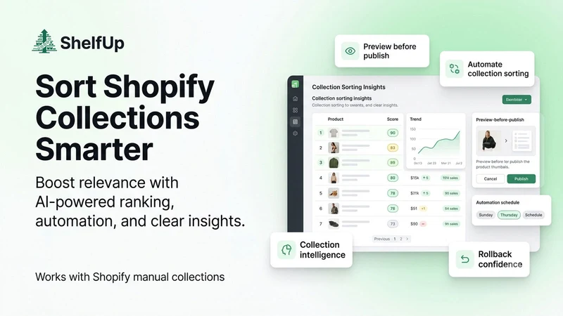 ShelfUp Collection Sorter