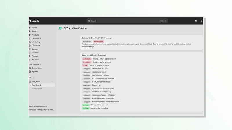 AI SEO Audit