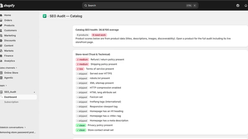 AI SEO Audit
