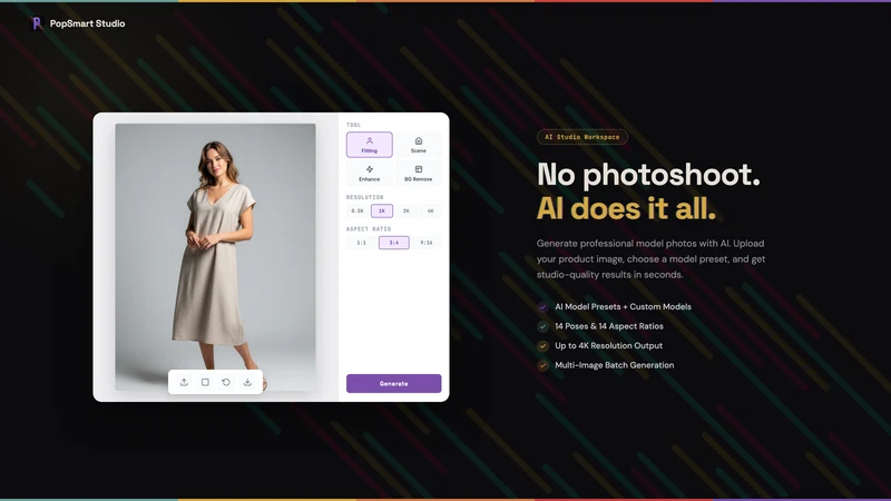 PopSmart AI Virtual Try On