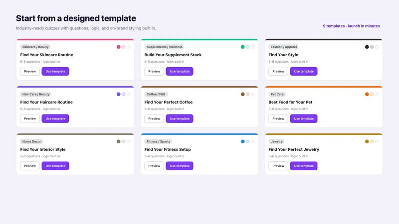 Matchly ‑ Quiz & Forms Builder