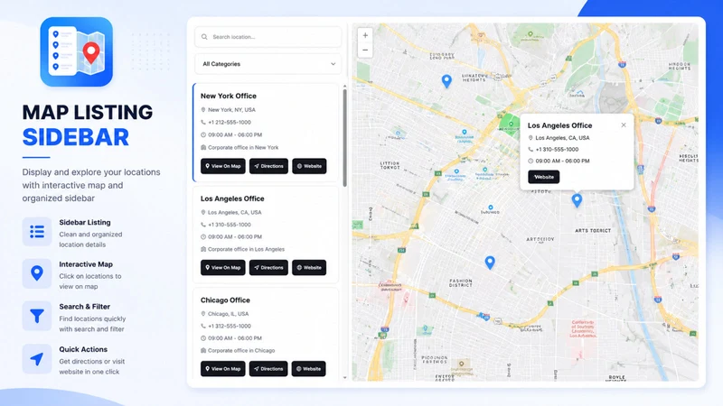 Map Listing Pro