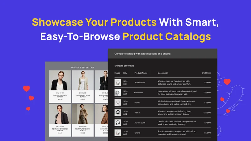 K: PDF Product Catalog Maker