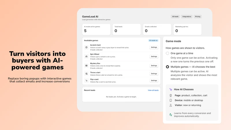 WinPop ‑ AI Game Popups