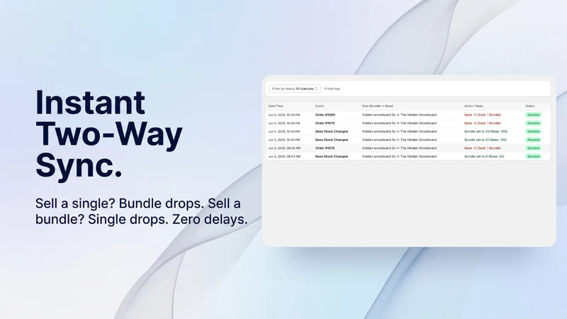 Bundle Stock Sync by mnurksr