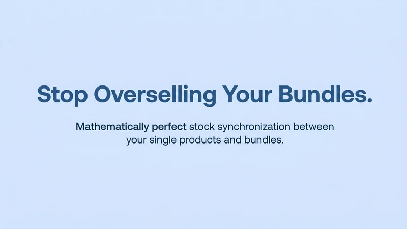Bundle Stock Sync by mnurksr
